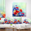 Coussin floral bleuet et marguerite-89810784-29894987