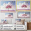 Arbre de minimalisme rose solitude II-1758043407-1758043406