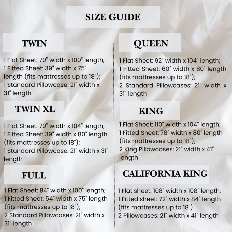Ensemble de draps en flanelle 180g Pointehaven, Très grand, Sakura