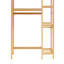 Étagère de rangement pour toilette en bambou avec porte-papier hygiénique sur pied Proman Products Santa Fe