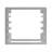 AmGood 5 Tier Wall Mounted Half Size Sheet / Bun Pan Rack.  21 in. x 13 in. x 18 in.