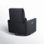 Fauteuil inclinable électrique pivotant en cuir véritable Sant-107225108