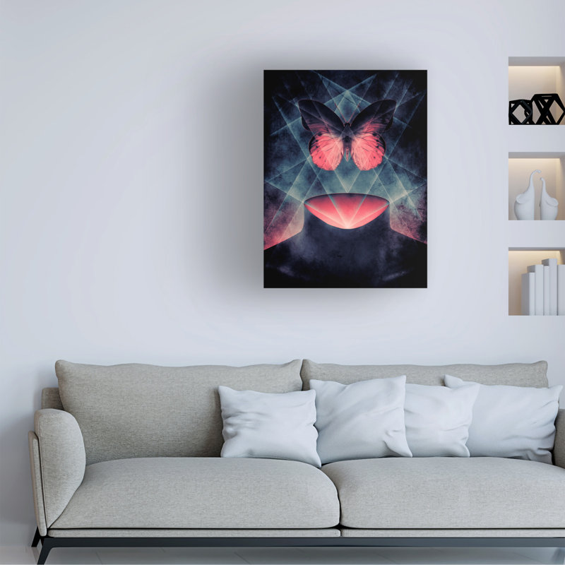 «Barrett Biggers Beautiful Symmetry», art sur toile, H 35 po x l 47 po