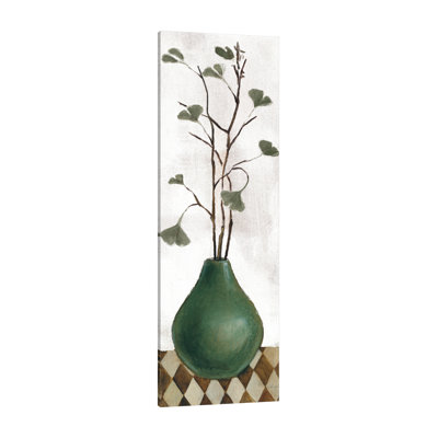 «Zen Panel I on White» par Silvia Vassileva, reproduction sur toile tendue