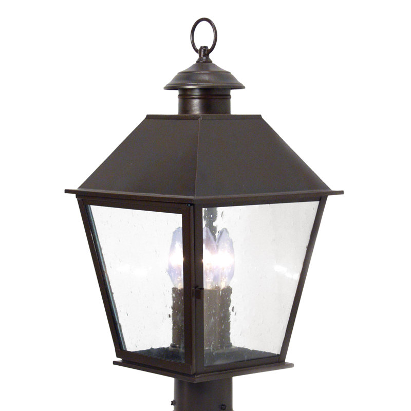 Aveaha 3 - Light Lantern Head, Clear, Antique Iron