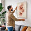 Floating Petals Botanical - Wrapped Canvas-403098636-403098870
