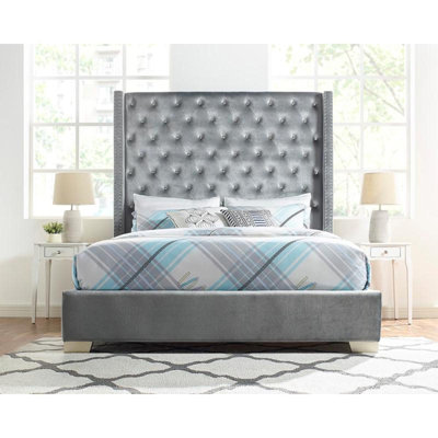 Harley-Rose Upholstered Platform Bed