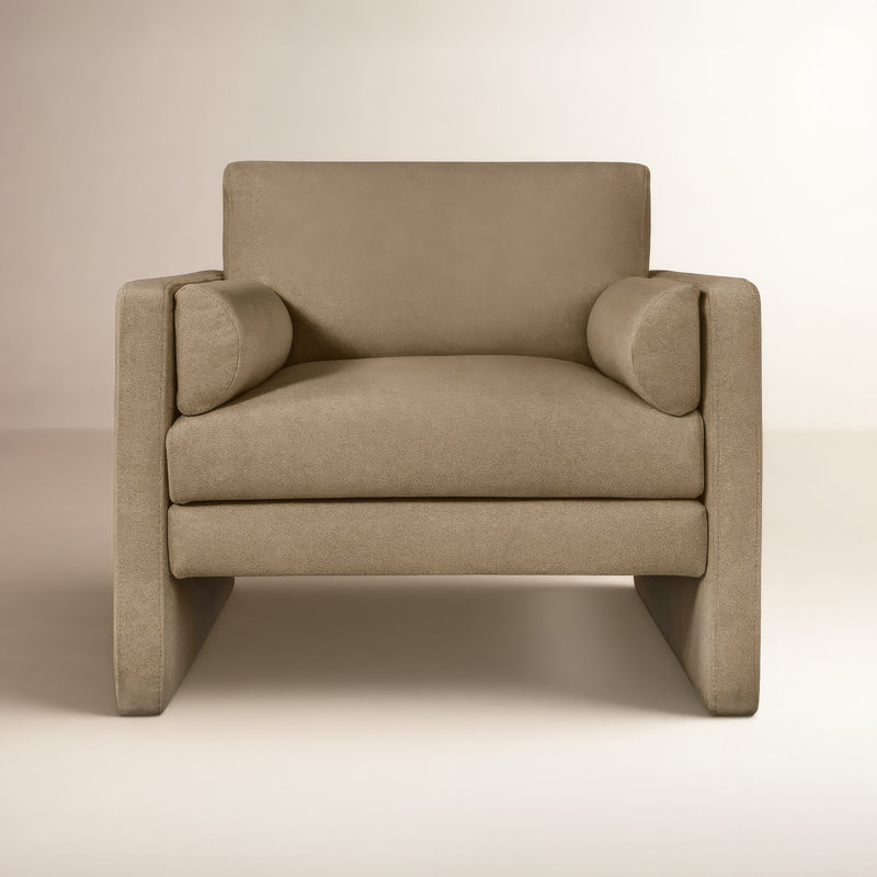 Laurel Chair, Merino Mocha Basketweave