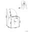 Abdulkhalek 48cm H Upholstered Upholstered Back Side Chair-1608975746