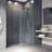 Zenith 34" W x 74" H Fixed Frameless Shower Screen with 3/8" Glass-28331394