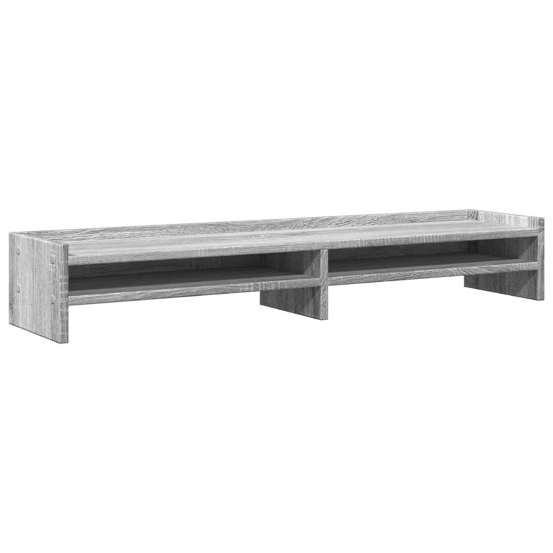 Shalisha Manufactured Wood Monitor Stand, Grey Sonoma