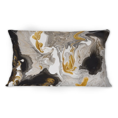 Abstract Throw Pillow
