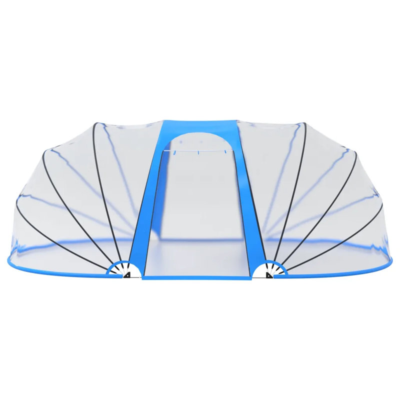 Symple Stuff Pool Dome Oval 530X410x210 Cm