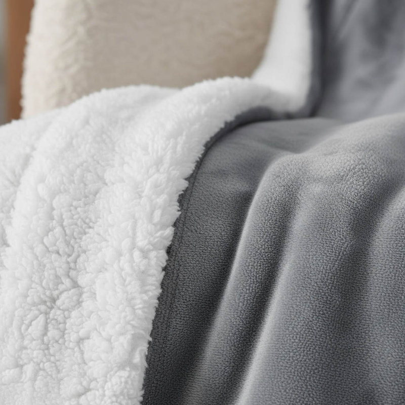 Throw Blanket, Grey