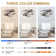 Hagensee 24" DIY Shade Reversible LED Ceiling Fan with Dimmable Light and APP Remote Control