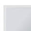Miroir de commode Umi 39 X 39, cadre carré en bois massif blanc-61190270