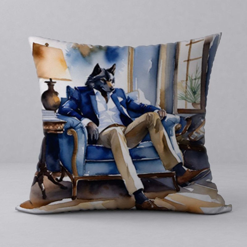 Reversible Throw Pillow