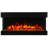 Amantii 30inch TruView Slim Electric Fireplace, 3 speed motor, wifi enabled, 3 sided glass, built-in-726269877