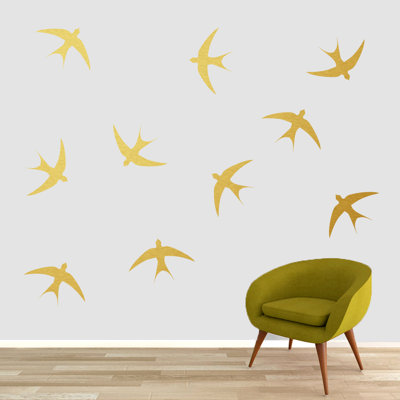 Décalcomanie murale oiseau d’ingestion