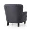 Fauteuil club avec repose-pieds