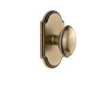 Grandeur Arc Plate Single Dummy with Eden Prairie Door Knob