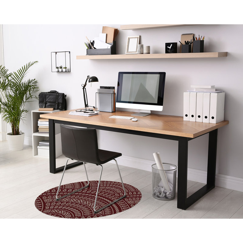 Alex-Sophia Hard Floor Straight Round Chair Mat