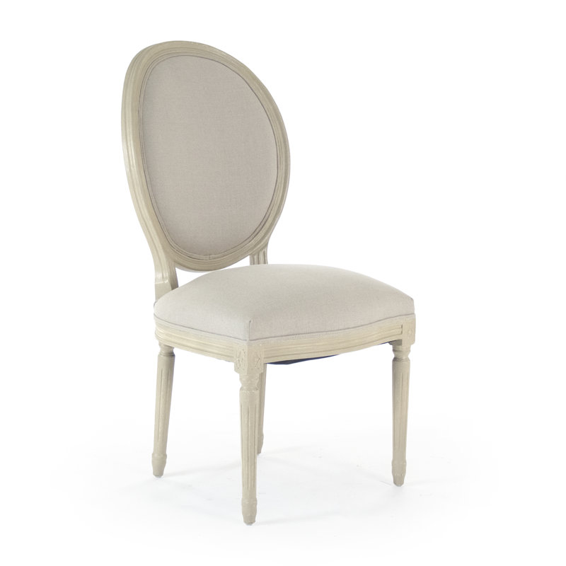 Asta Linen Upholstered Side Chair