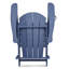Ensemble de 2 chaises pliantes pour l'extérieur Adirondack