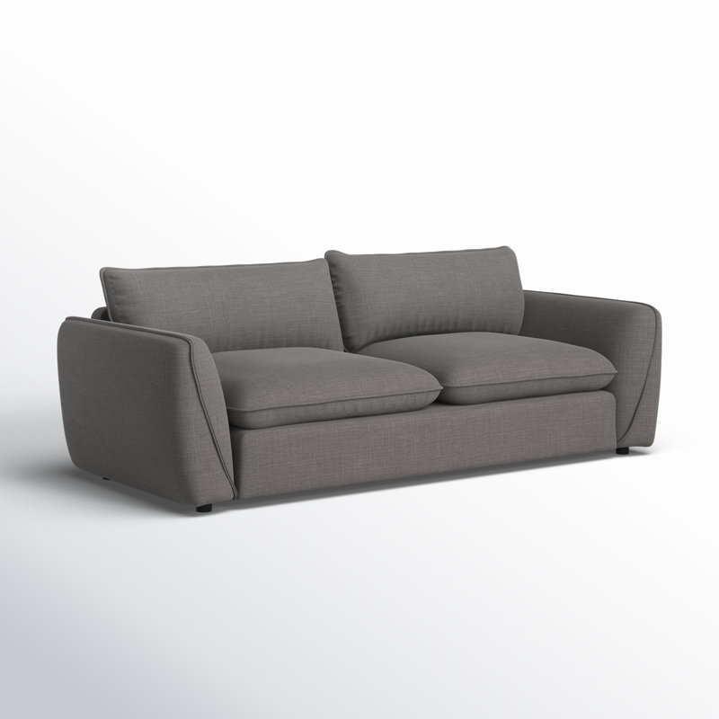 Tony Upholstered 91'' Sofa, Flanigan Slate
