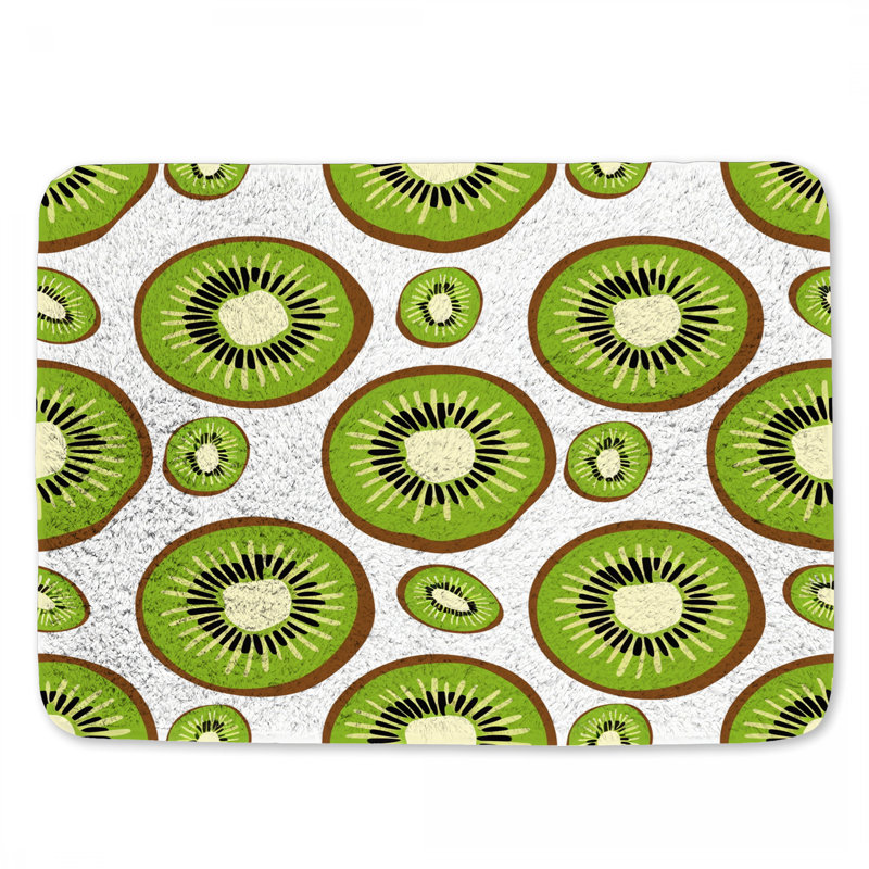 Tapis de bain Kiwi, L 34 po x l 21 po