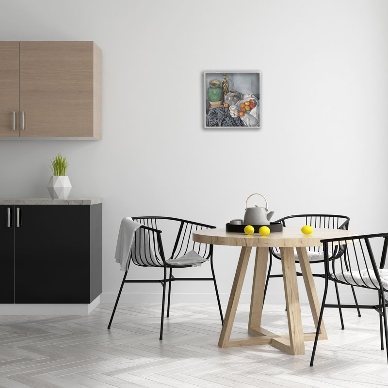 Giclée encadrée de style classique par Stellar Design Studio, Encadré gris, H 17 po x l 17 po