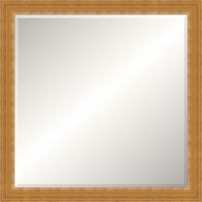 Miroir biseauté avec cadre MC0933 l 48 po x H 48 po