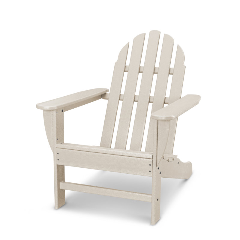 POLYWOOD Classics Adirondack Chair, Sand
