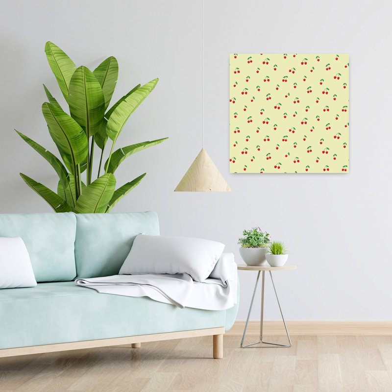 Art contemporain Cherry Spring Summer Art, H 24 po x l 24 po