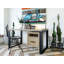Payson Solid Wood Top Metal Base Writing Desk