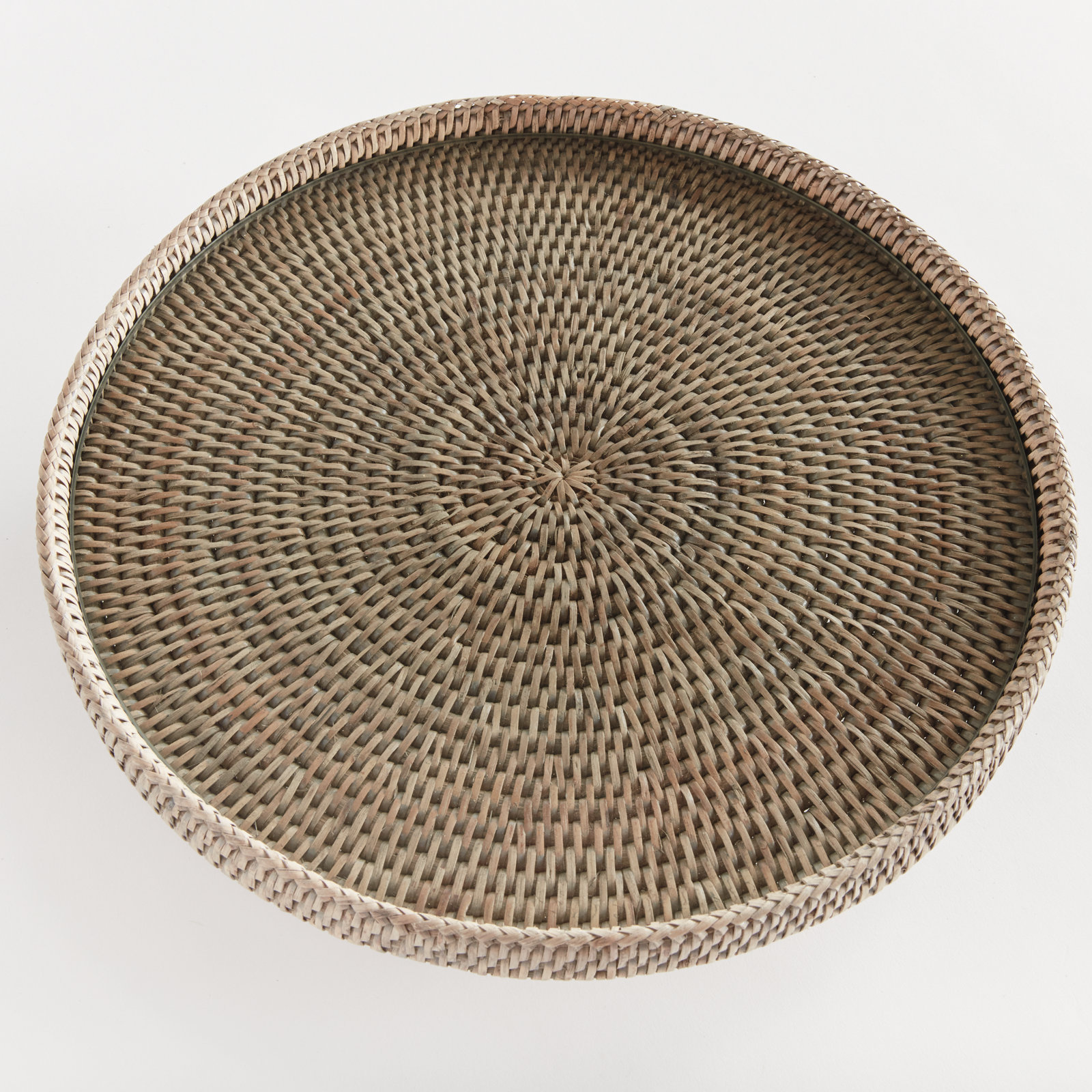 Round Tray, Gray