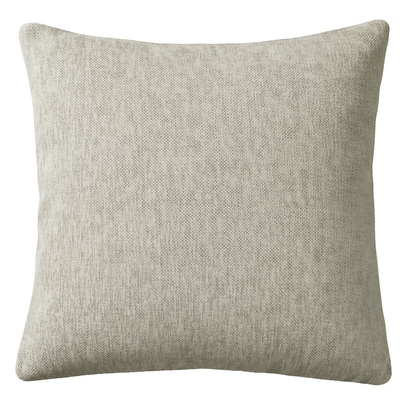 Housse de coussin en chenille ultra-douce, Grey