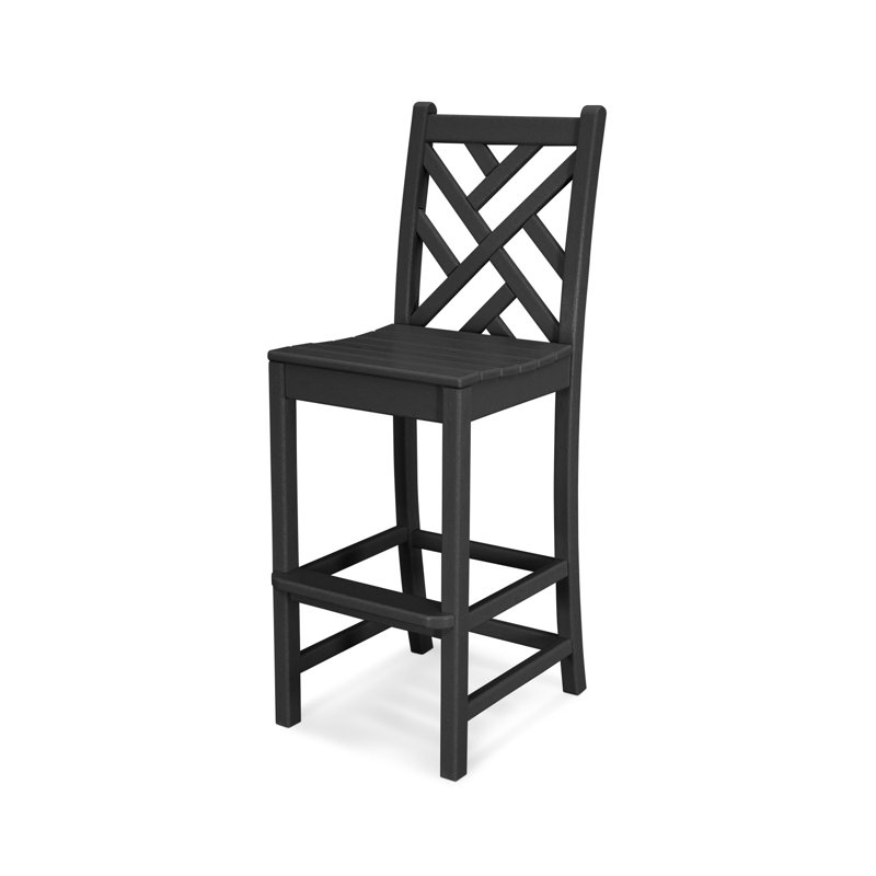 Chaise de bar Lakeside POLYWOOD Chippendale, Noir