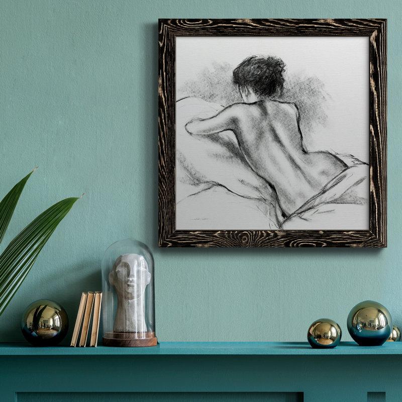 Garden To Table I - Peinture sur toile encadrée, H 20 po x l 20 po x P 1,5 po, Cadre noir