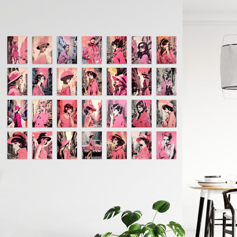 Audelio 50 Piece No Frame Print