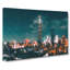 Taipei City Taiwan In Abstract - Wrapped Canvas Print-1094706185