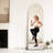 Oversized Arch Floor Mirror with Stand, Wall Mirror-34507447-40290095