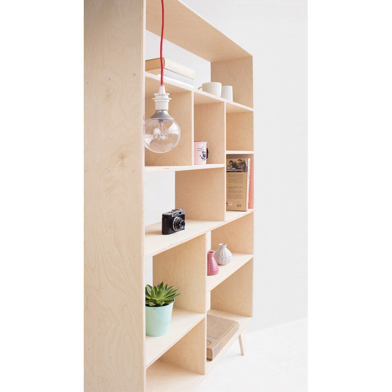 Powers 170cm H x 100cm W Geometric Bookcase