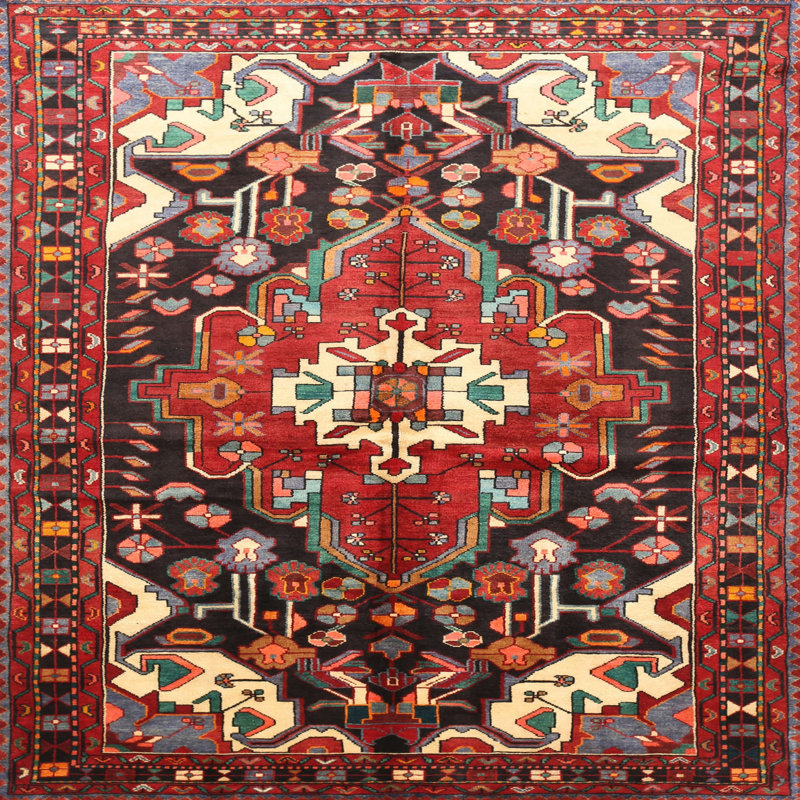 Oriental Indoor Rug, Square 7'