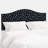 Mayfair Headboard In Ditsy Dahlia Burgundy-124944137-74858219