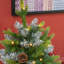 1.97' H Lighted Artificial Pine Christmas Tree
