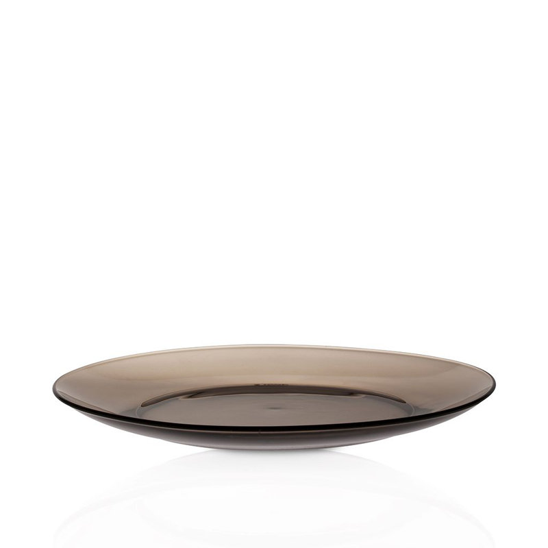Assiette plate 9 po Duralex Lys, Gris