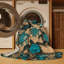  Tapis lavable Hawaiian-2033720567
