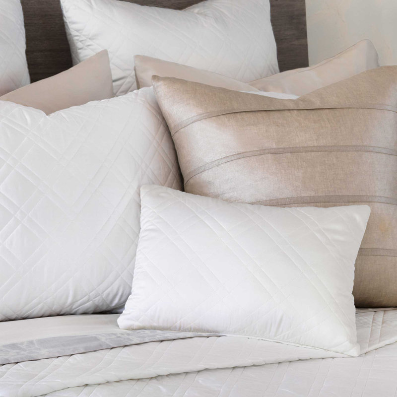 Coperta Cotton Pillow Sham, Euro, White