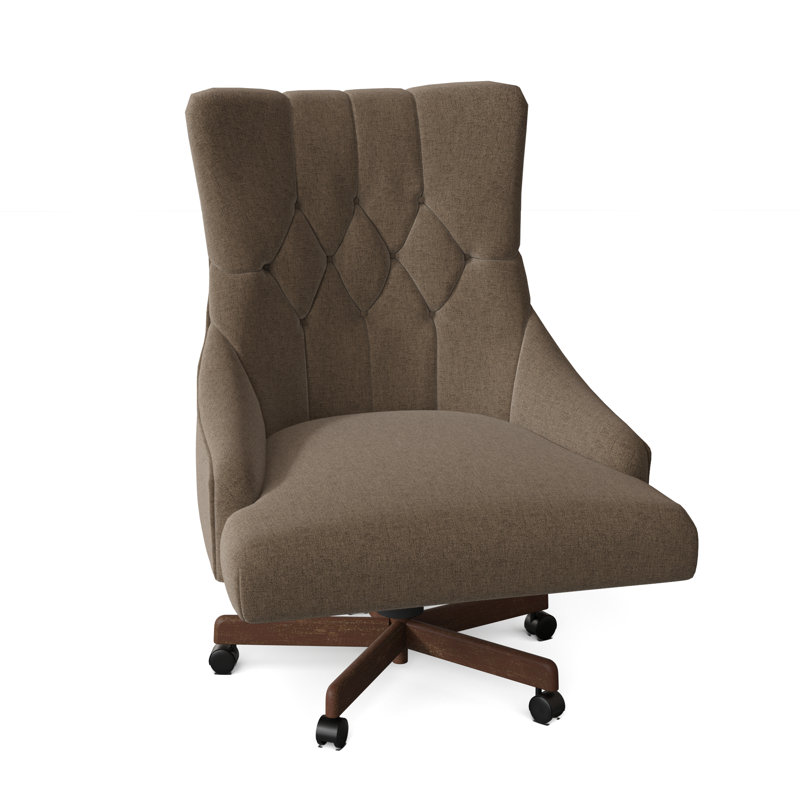 Clancy Task Chair, Walnut, 3022 Oyster